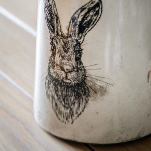 Gallery Direct Hare Pitcher Vase Large Distressed | Shackletons