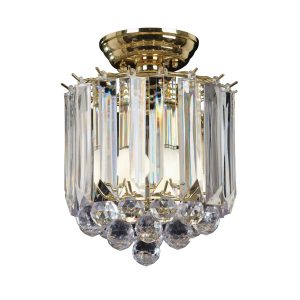 Gallery Direct Fargo Ceiling Lamp Brass | Shackletons