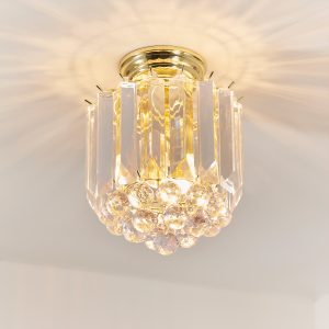 Gallery Direct Fargo Ceiling Lamp Brass | Shackletons