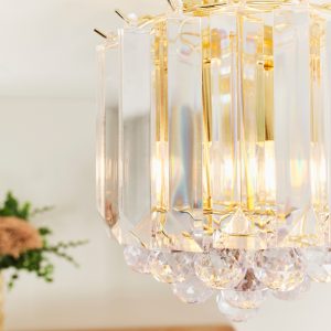 Gallery Direct Fargo Ceiling Lamp Brass | Shackletons