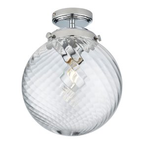 Gallery Direct Milston Bathroom 1 Ceiling Light | Shackletons