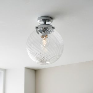 Gallery Direct Milston Bathroom 1 Ceiling Light | Shackletons