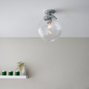 Gallery Direct Milston Bathroom 1 Ceiling Light | Shackletons