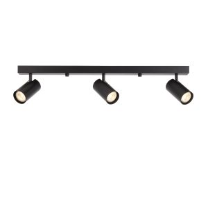 Gallery Direct Rez 3 Ceiling Light Black | Shackletons