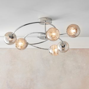 Gallery Direct Aerith 6 Ceiling Lamp | Shackletons