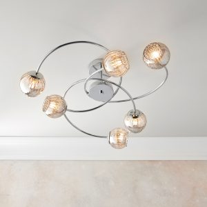 Gallery Direct Aerith 6 Ceiling Lamp | Shackletons