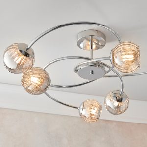 Gallery Direct Aerith 6 Ceiling Lamp | Shackletons