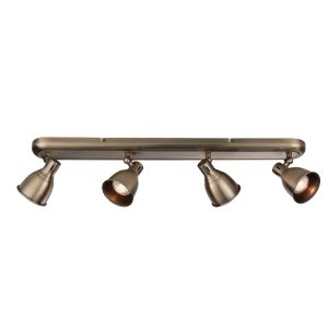 Gallery Direct Westbury 4 Ceiling Light Antique Brass | Shackletons