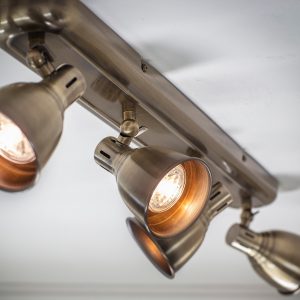 Gallery Direct Westbury 4 Ceiling Light Antique Brass | Shackletons