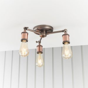 Gallery Direct Hal 3 Ceiling Light | Shackletons