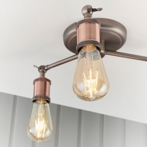 Gallery Direct Hal 3 Ceiling Light | Shackletons