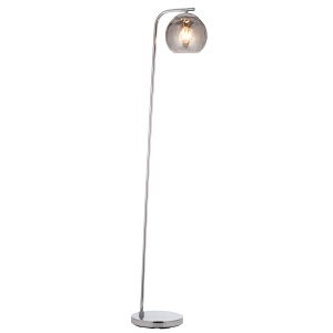 Gallery Direct Dimple 1 Floor Light Chrome | Shackletons