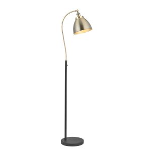 Gallery Direct Franklin Floor Lamp Antique Brass | Shackletons