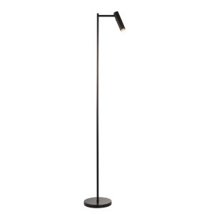 Gallery Direct Dedicated Reader 1 Floor Lamp Matt Black | Shackletons