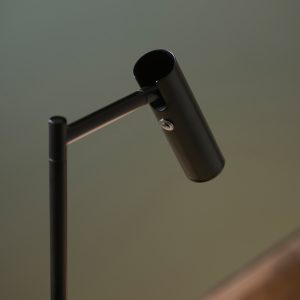 Gallery Direct Dedicated Reader 1 Floor Lamp Matt Black | Shackletons