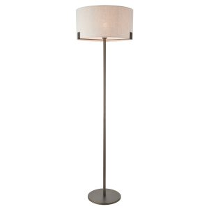 Gallery Direct Hayfield Floor Lamp BronzeNatural | Shackletons