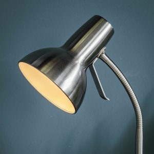 Gallery Direct Amalfi Floor Lamp Nickel | Shackletons