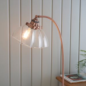 Gallery Direct Hansen Floor Lamp Aged Copper | Shackletons