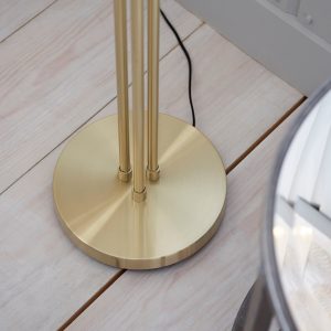 Gallery Direct Dimple 3 Floor Light | Shackletons