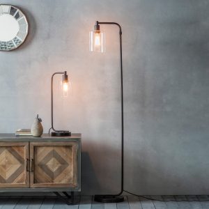 Gallery Direct Toledo Floor Lamp Black | Shackletons