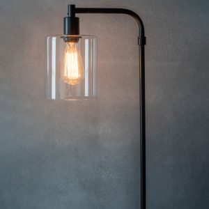 Gallery Direct Toledo Floor Lamp Black | Shackletons