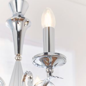 Gallery Direct Kora 5 Pendant Light Chrome | Shackletons