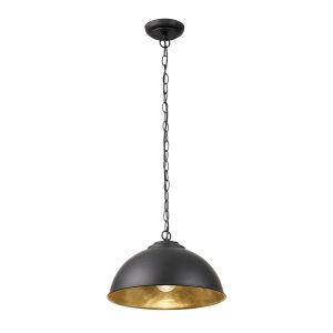 Gallery Direct Colman Pendant Light Matt Black | Shackletons