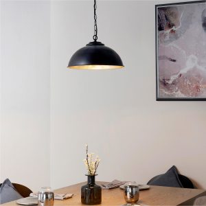 Gallery Direct Colman Pendant Light Matt Black | Shackletons