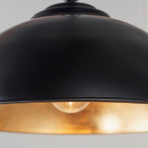 Gallery Direct Colman Pendant Light Matt Black | Shackletons