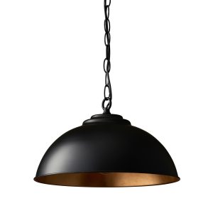 Gallery Direct Colman Pendant Light Matt Black | Shackletons