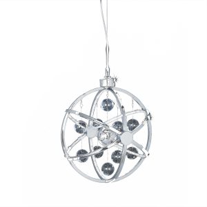 Gallery Direct Muni Pendant Light Chrome 545 1710mm | Shackletons