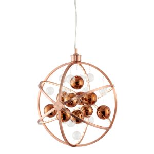 Gallery Direct Muni Pendant Light Copper 715 1780mm | Shackletons