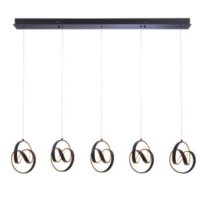 Gallery Direct Cosma 5 Pendant Light | Shackletons