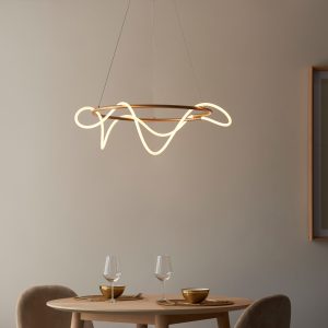 Gallery Direct Attalea 1 Pendant Light 500 1750x740x740mm | Shackletons