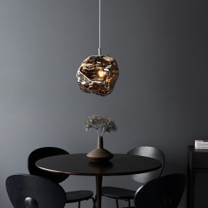 Gallery Direct Rock 1 Pendant Light Chrome | Shackletons