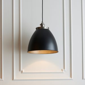 Gallery Direct Franklin Pendant Light Pewter 400x1565mm | Shackletons