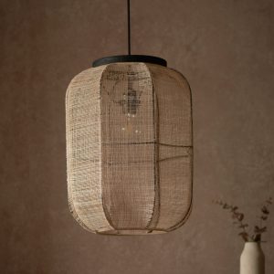 Gallery Direct Zaire 1 Pendant Light 580x1640x375mm | Shackletons