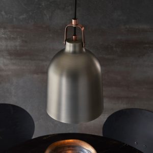 Gallery Direct Lazenby Pendant Light Aged Pewter | Shackletons