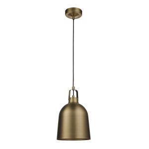 Gallery Direct Lazenby Pendant Light Antique Brass | Shackletons