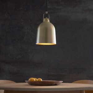 Gallery Direct Lazenby Pendant Light Antique Brass | Shackletons