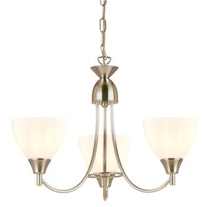 Gallery Direct Alton 3 Pendant Light Satin Chrome | Shackletons