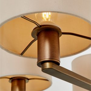 Gallery Direct Daley 5 Pendant Antique Bronze | Shackletons