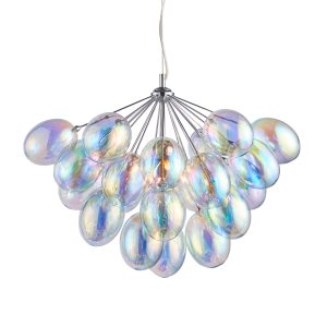 Gallery Direct Infinity 6 Pendant Light Chrome | Shackletons