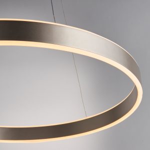 Gallery Direct Gen Pendant Light Matt Nickel | Shackletons