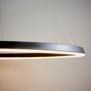 Gallery Direct Staten 1 Pendant Light Black | Shackletons