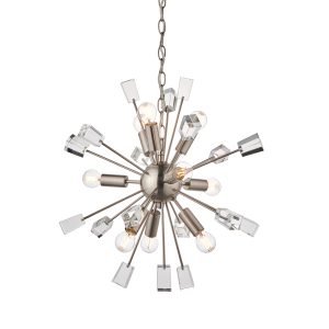 Gallery Direct Miro 9 Pendant Light Nickel | Shackletons