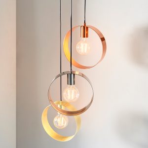 Gallery Direct Hoop 3 Pendant Light | Shackletons