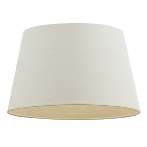 Gallery Direct Cici Shade Ivory Faux Linen 205mm | Shackletons