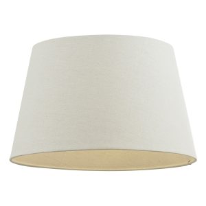 Gallery Direct Cici Shade Ivory Faux Linen 220mm | Shackletons