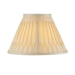 Gallery Direct Chatsworth 1 Shade Light Ivory 165x115x255mm | Shackletons